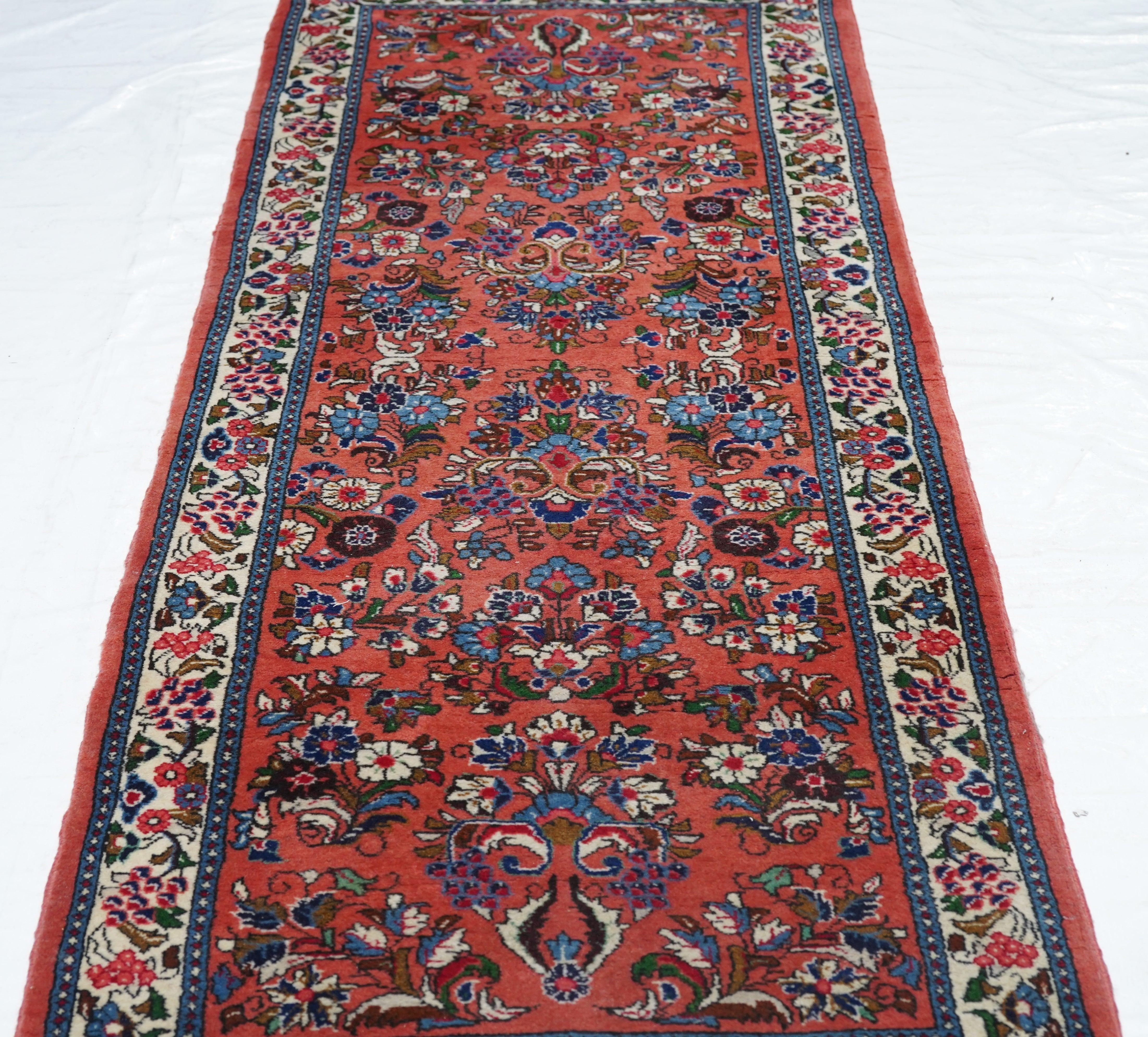 Sarouk-Läufer 2'10'' x 7'1'' im Angebot 3