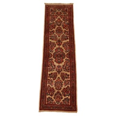 Tapis de couloir semi-ancien Sarouk - 2'7" x 9'11"