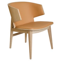 Sarr, chaise en bois de style moderne du milieu du siècle, chaise de salle à manger, chaise de bureau