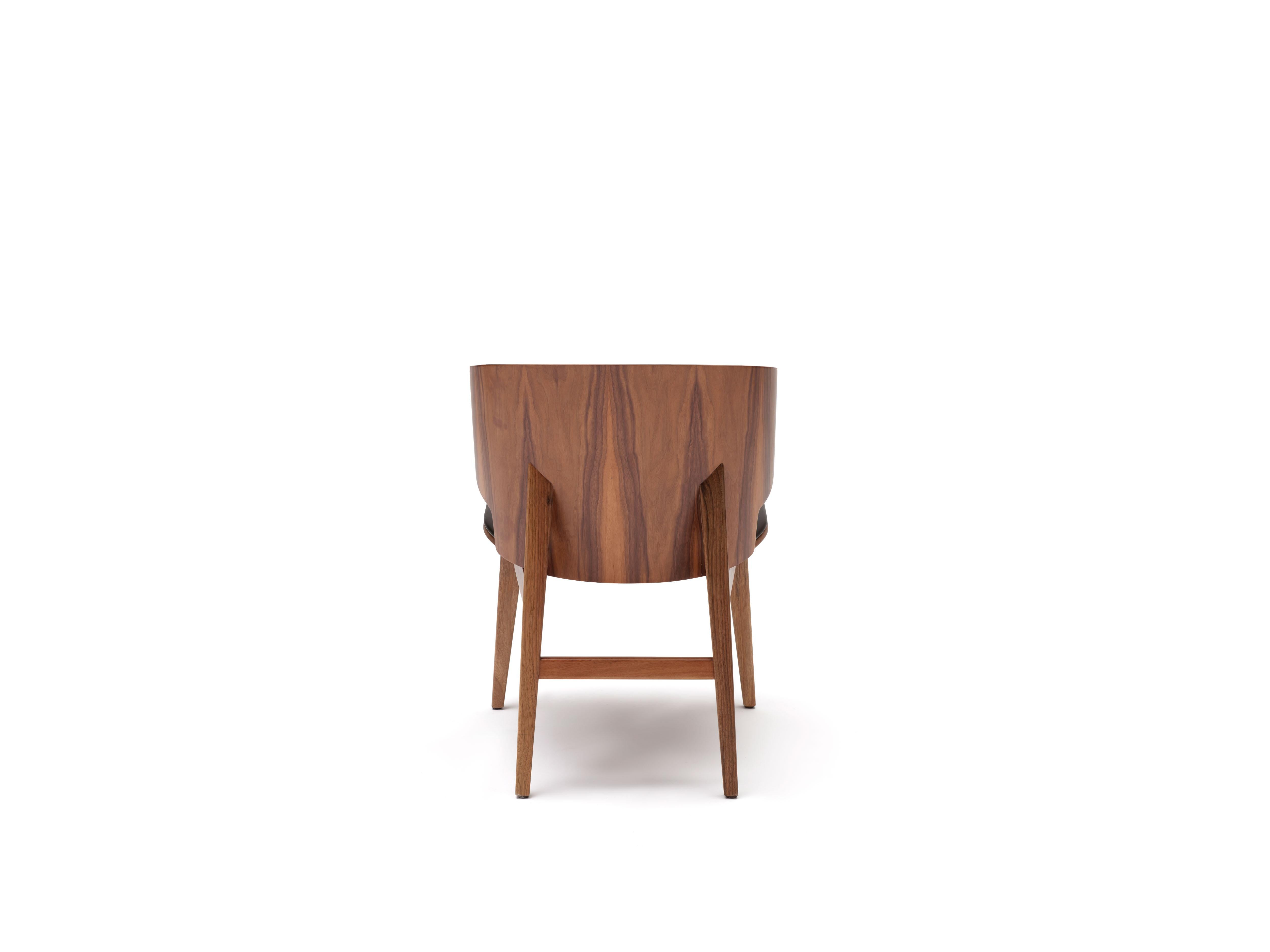 Sarr, Mid-Century Modern Wooden Chair, Dining chair, Office chair In New Condition For Sale In İstanbul, İstanbul