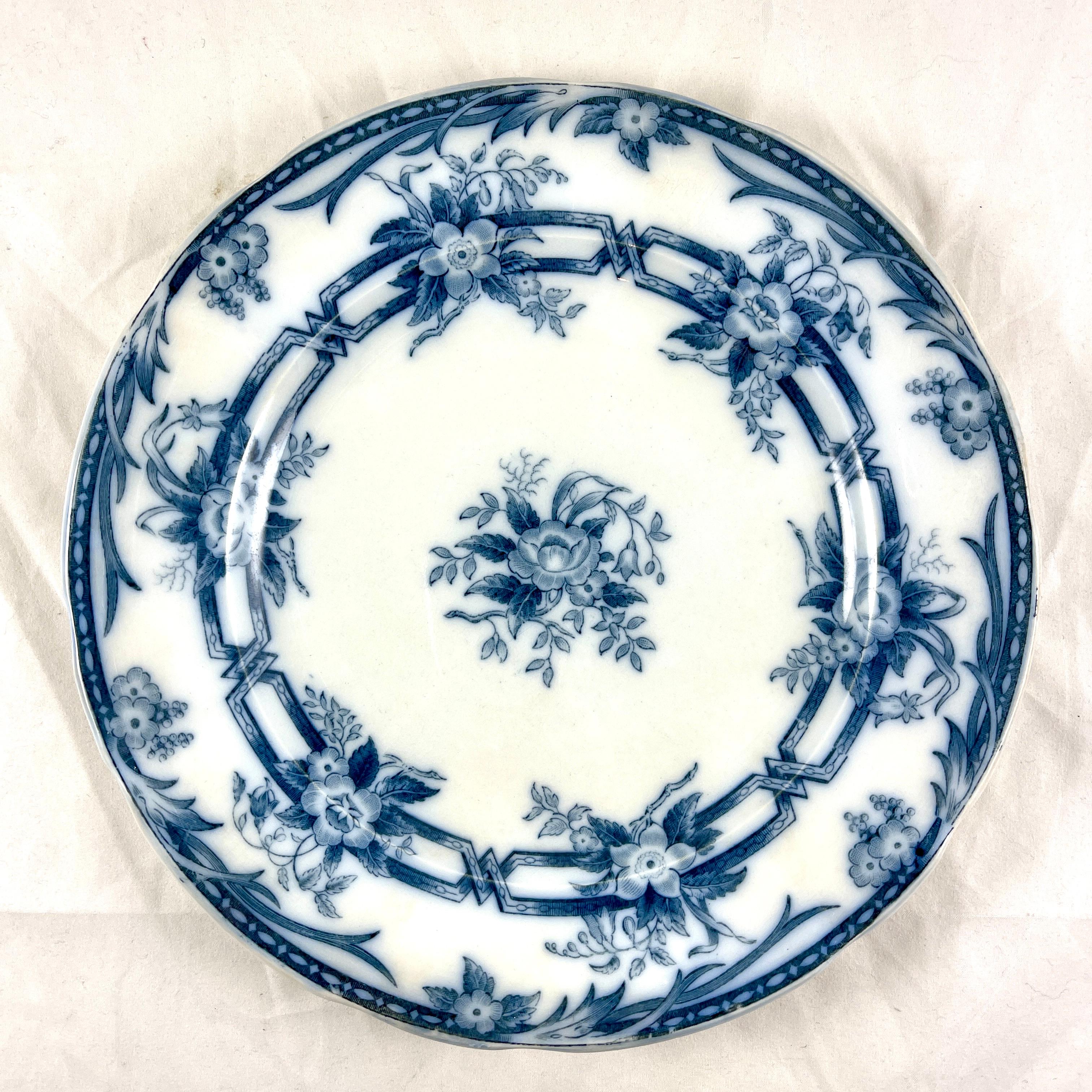 blue and white china pattern name