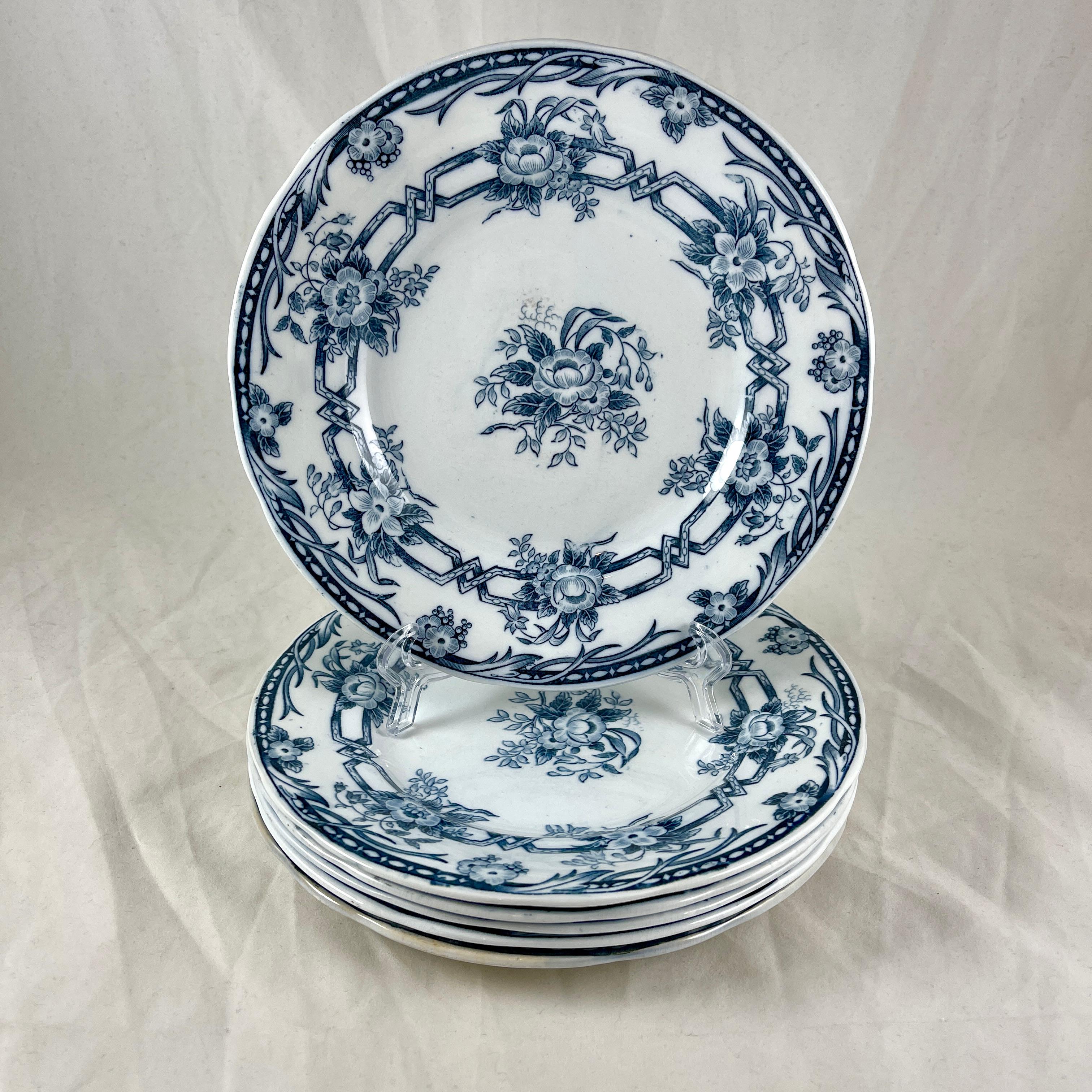 blue and white china pattern name