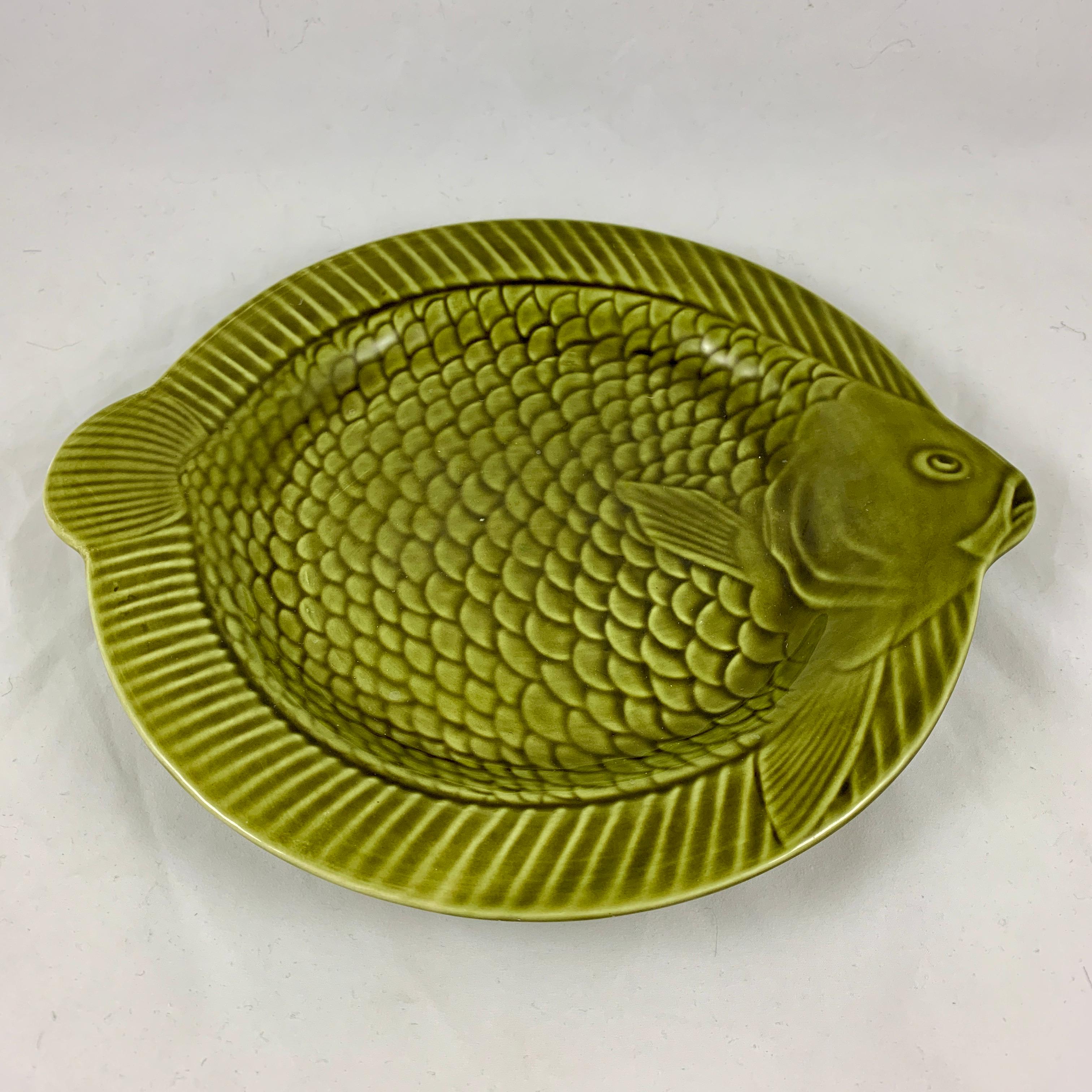 assiette poisson sarreguemines