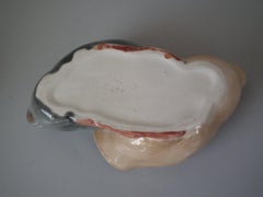 Sarreguemines Majolica Duck Tureen
