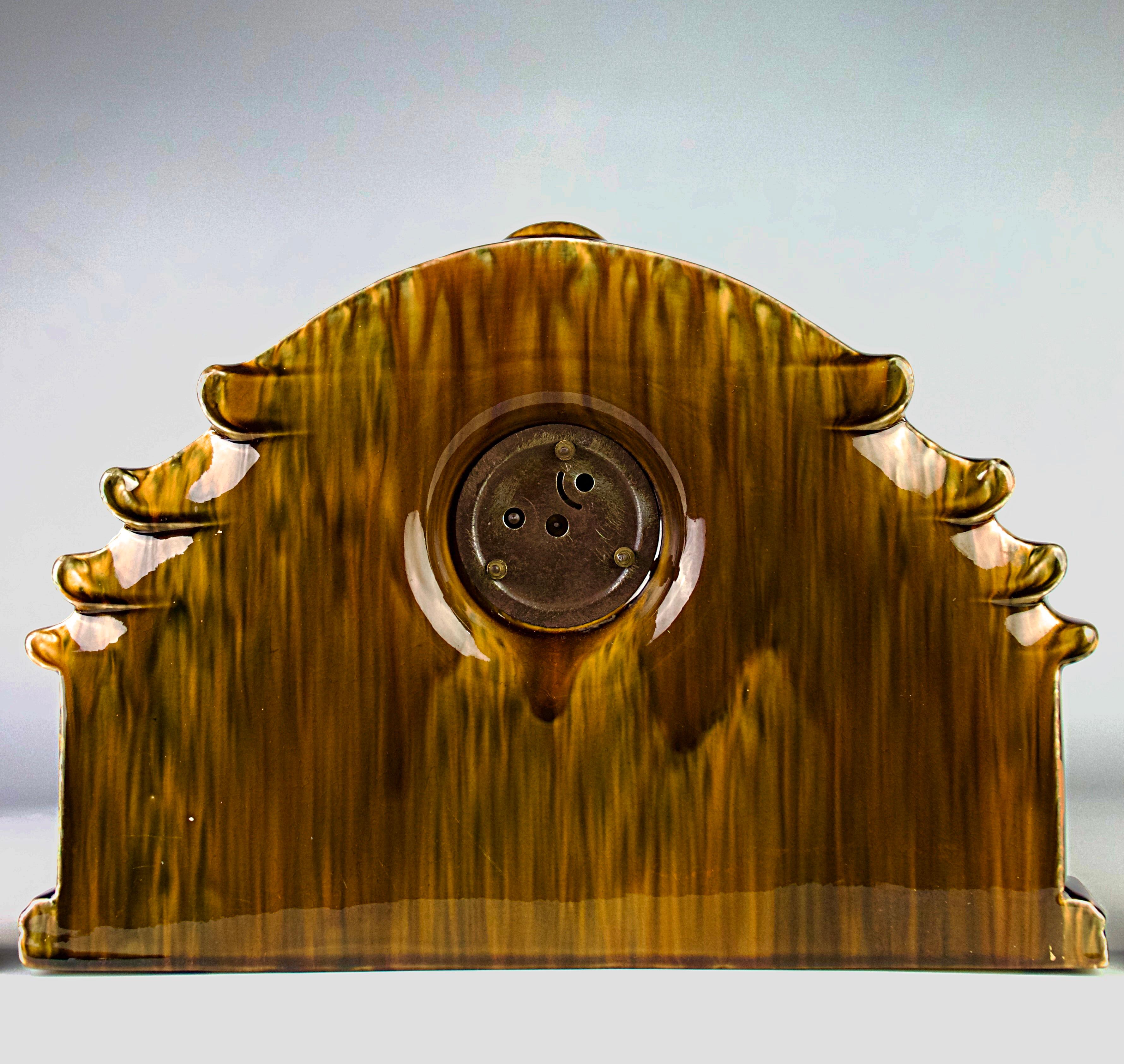 Sarreguemines, Mantel Clock 