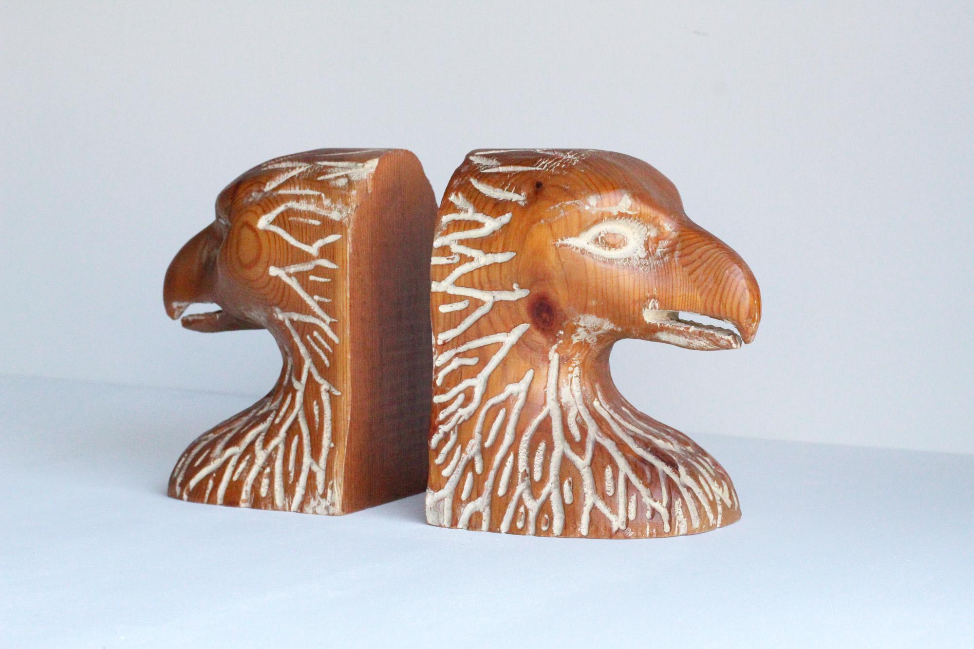 Sarreid Hand Carved Bookends, 1970s, Spain 2