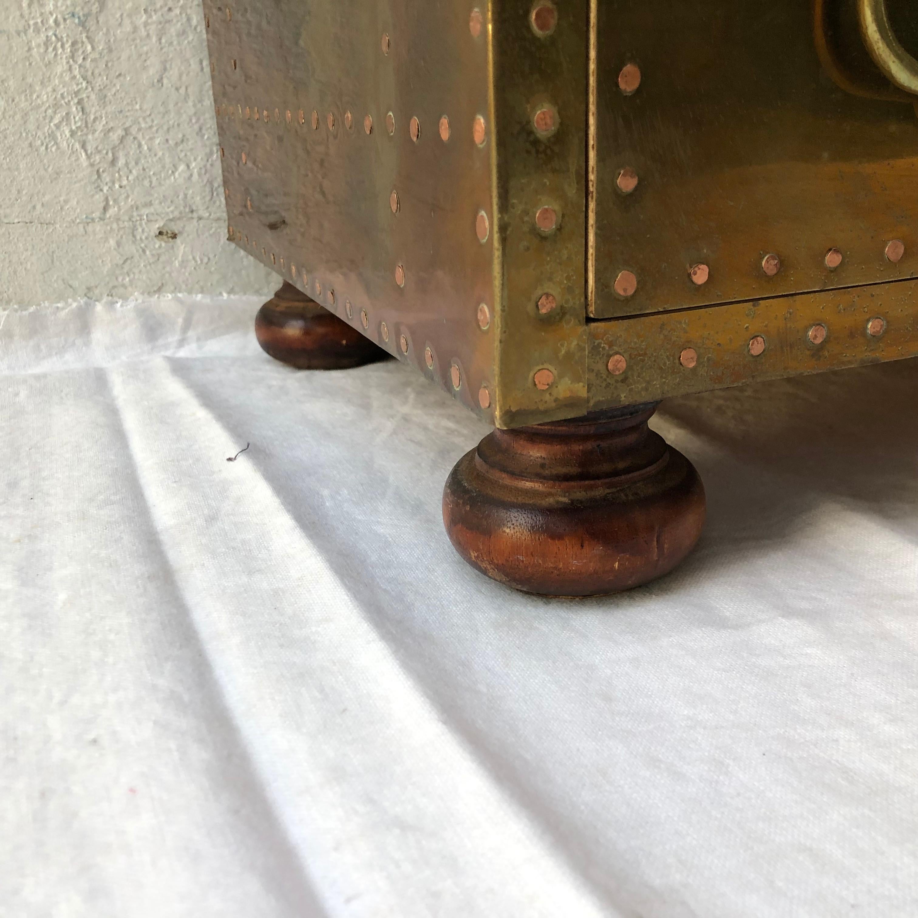 Sarreid Ltd. Brass Chest 2