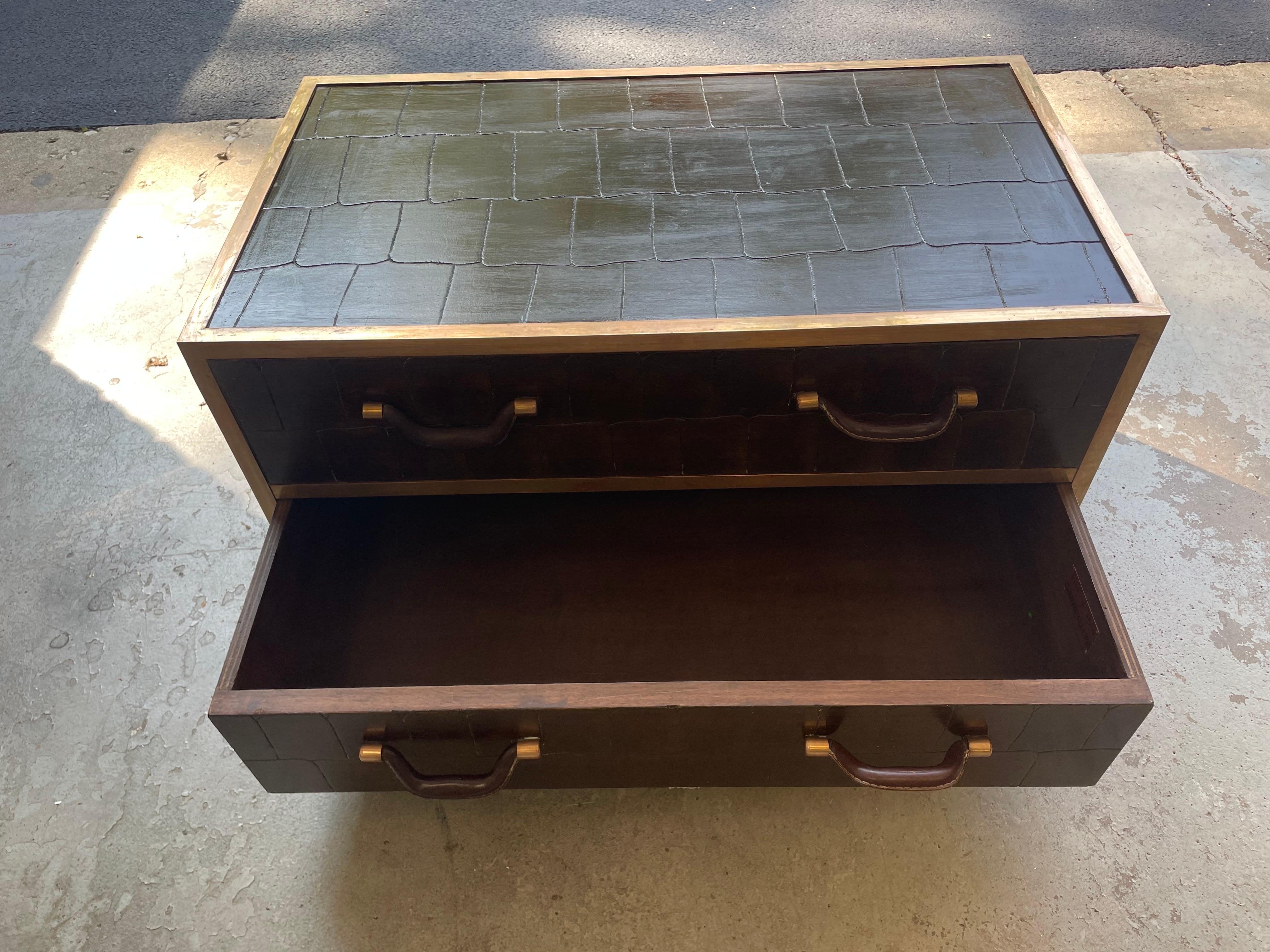 Late 20th Century Sarreid ltd trunk
