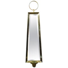 Sarried Brass and Mirror Candle Sconces
