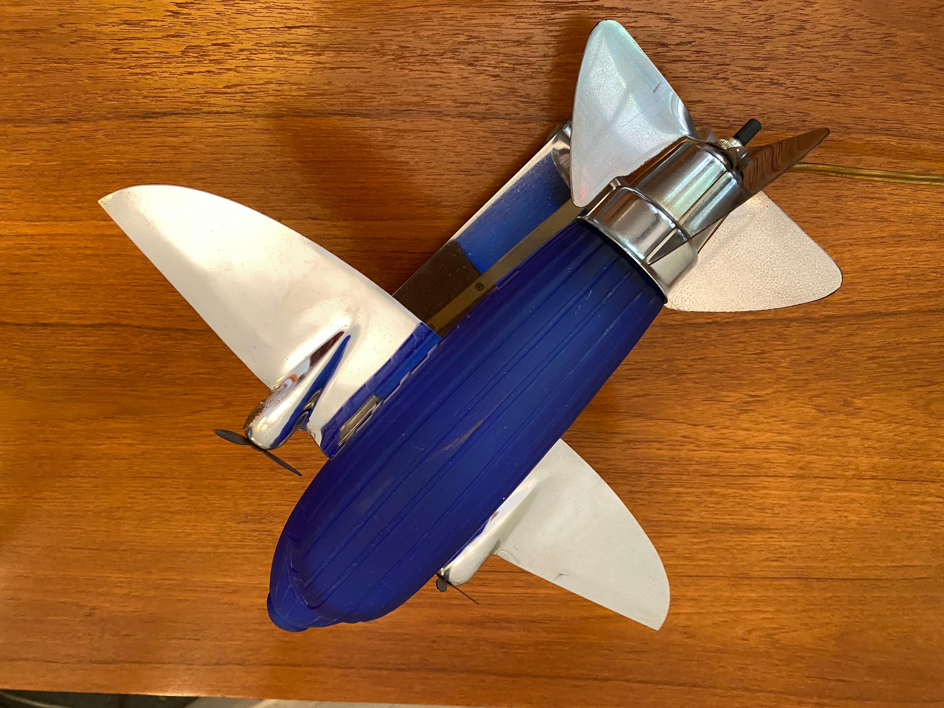 sarsaparilla deco designs airplane lamp