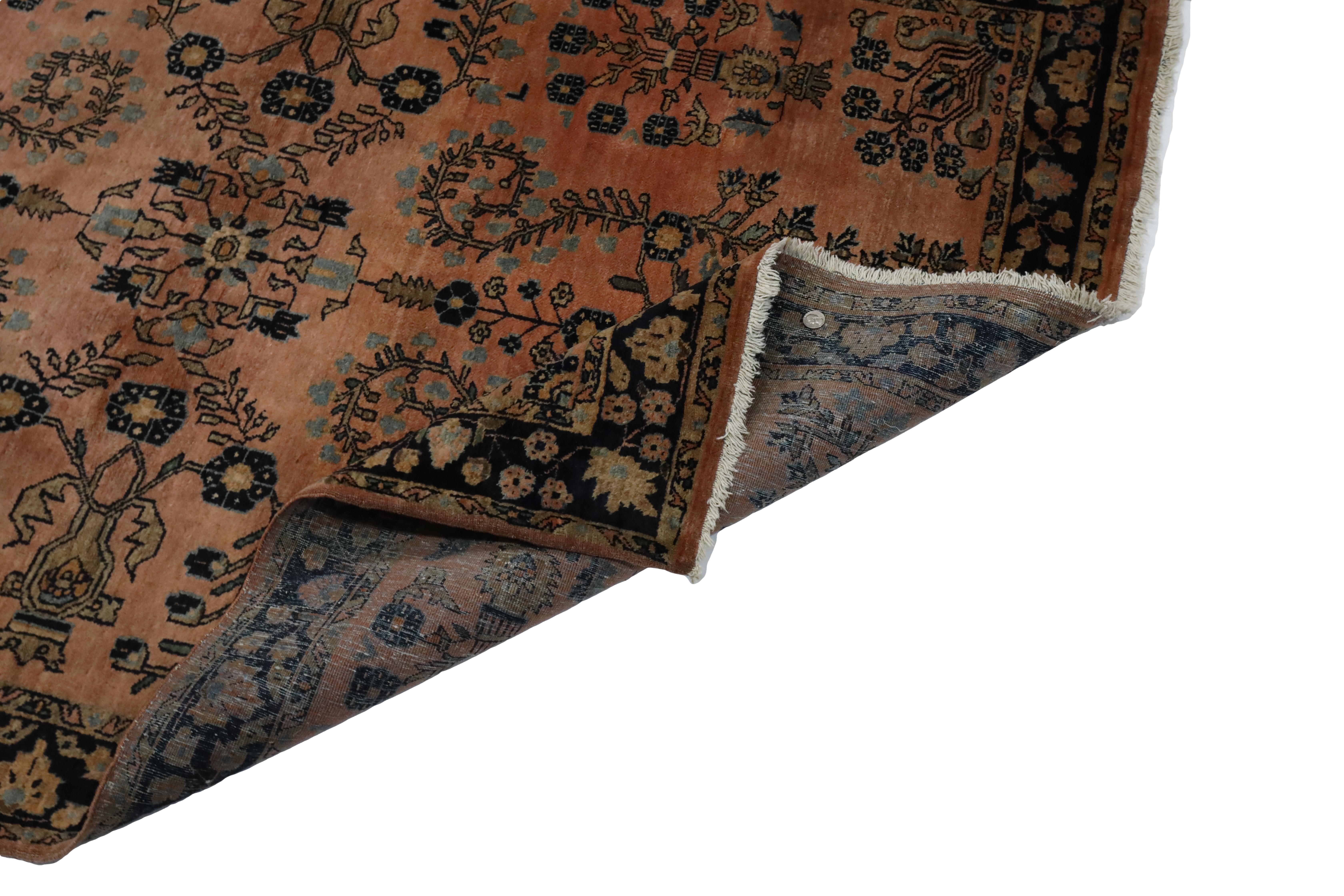 Antiker Saruk-Teppich - 4'4