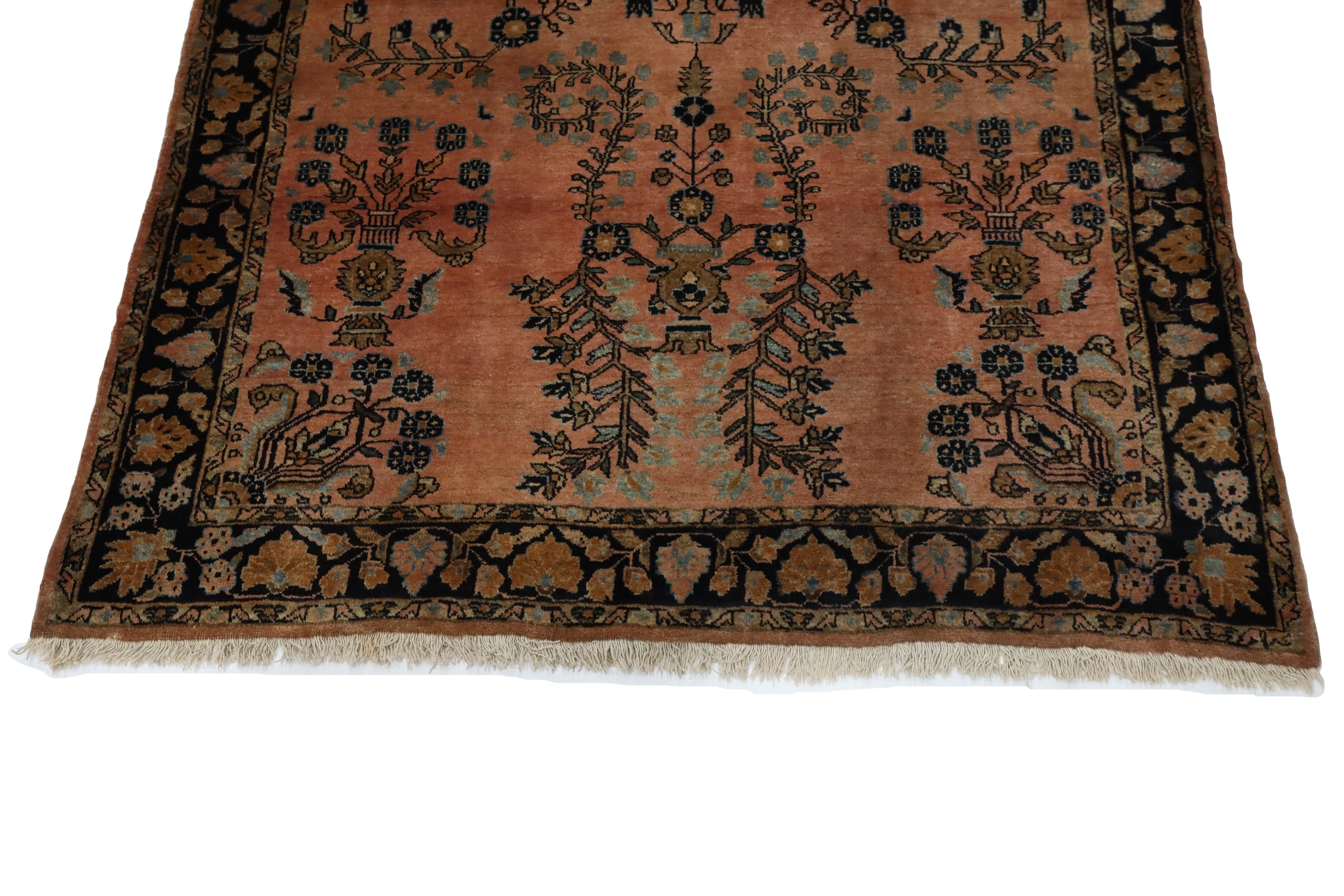 Antiker Saruk-Teppich - 4'4
