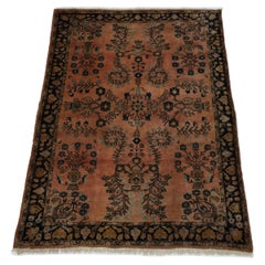 Saruk Antique Rug - 4'4" x 6'1"