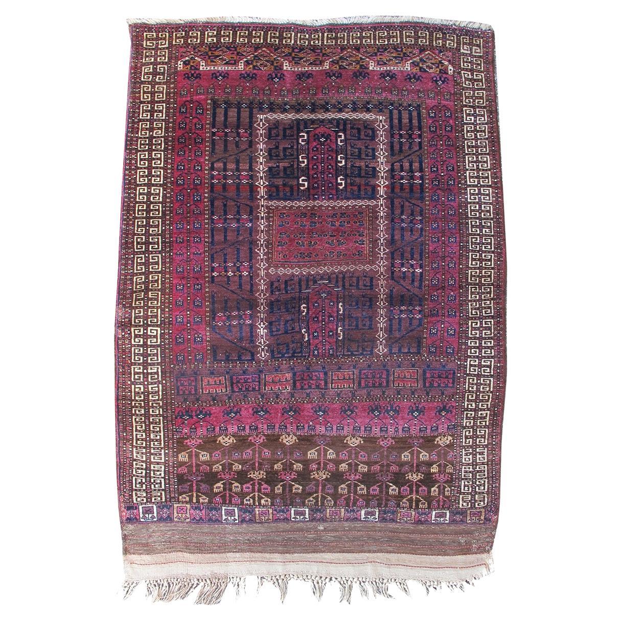 Saryk Ensi Rug, Late 19th Century
