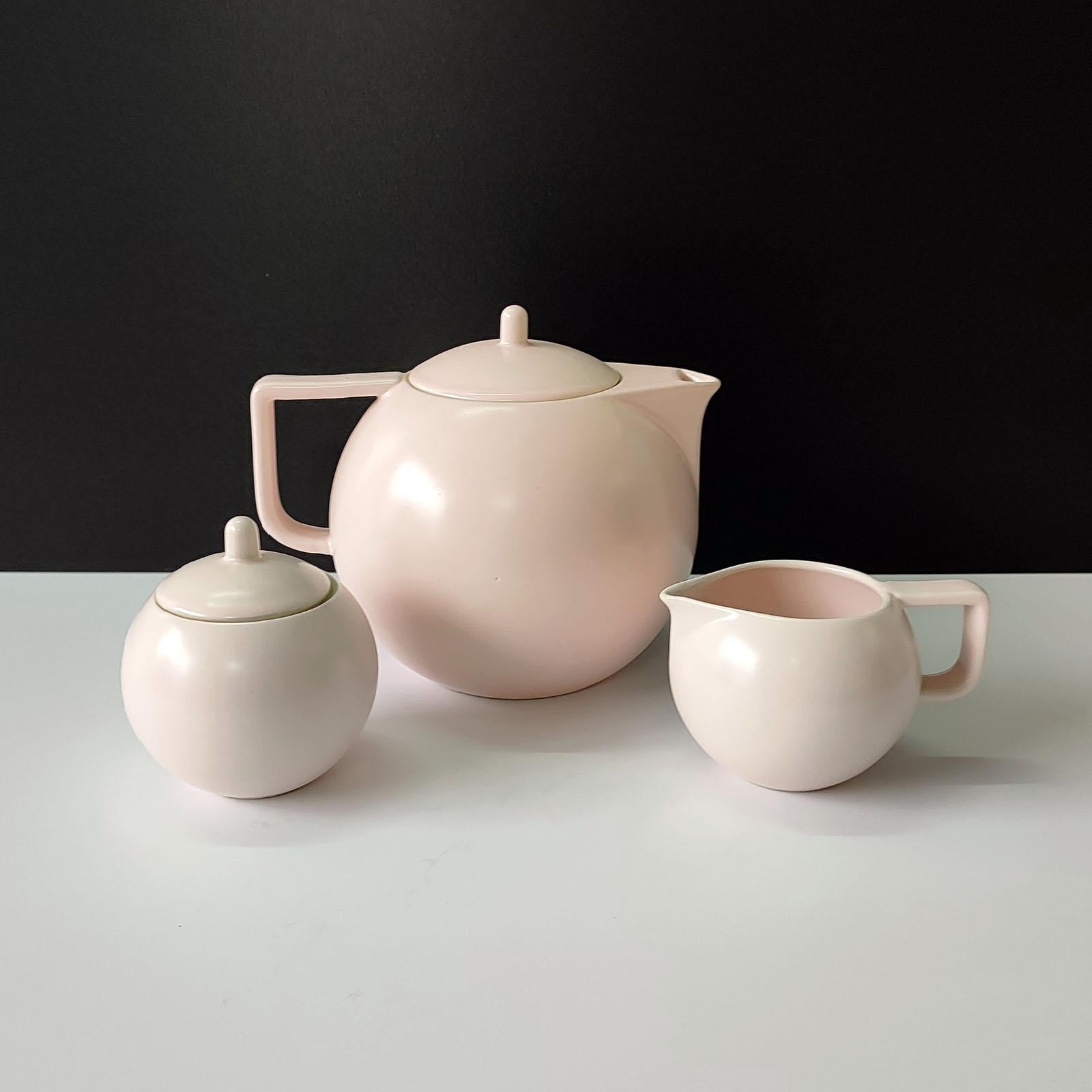 Sasaki Japan Massimo Vignelli Matte Pink Colorstone Ceramic Dinner 27 Piece Set 1