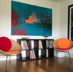 Entangled (2014), Original Acryl auf Leinwand Signiert vom Künstler