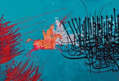 Entangled (2014), Acrilico originale su tela firmato dall'artista