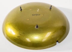 Sascha Brastoff Cenicero de esmalte verde firmado de mediados de siglo, Candy Dish, años 50