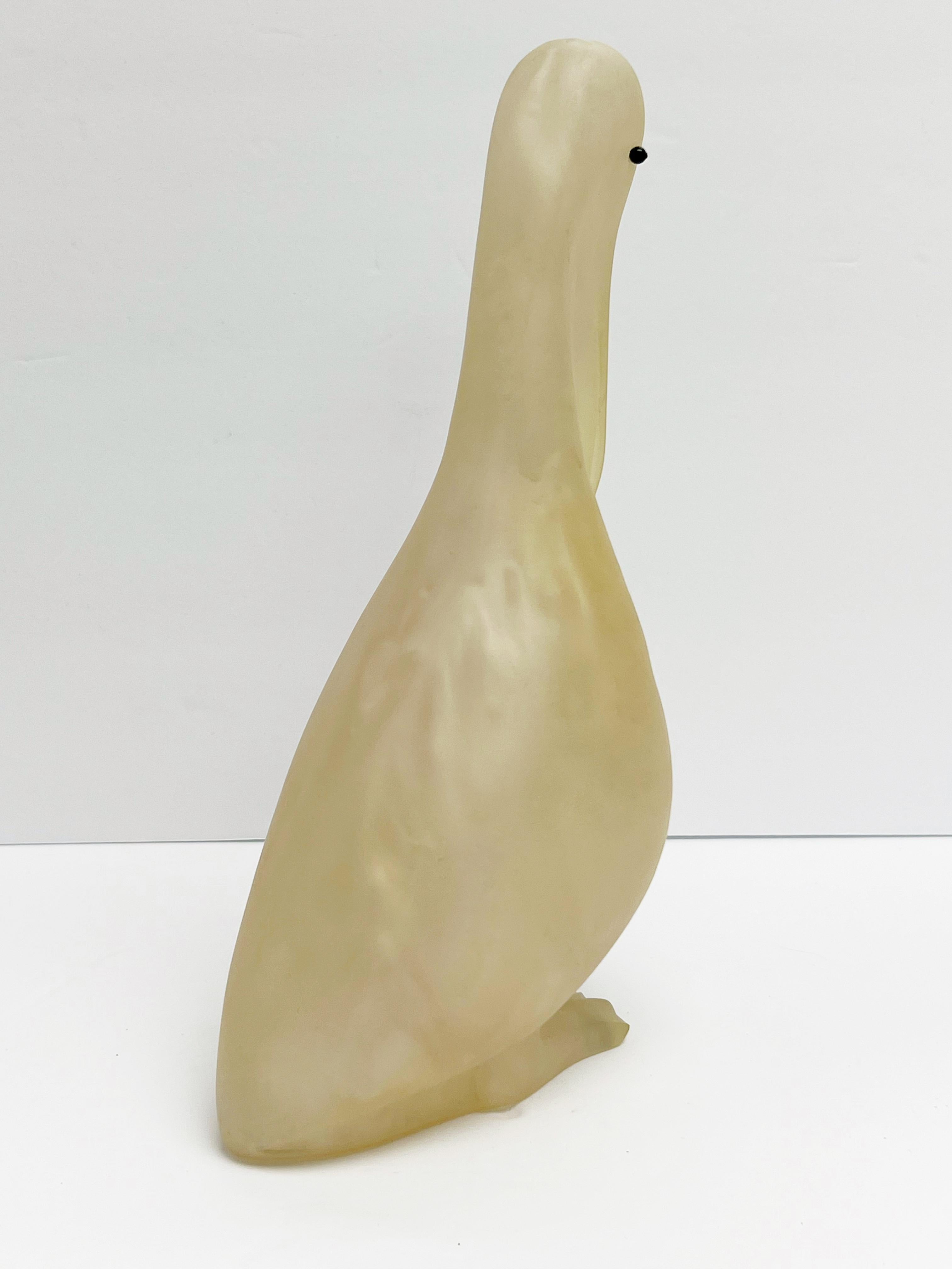 Metà XX secolo Sascha Brastoff Scultura in resina opalescente di  Uccello in vendita