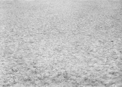 "Ice, 32" Minimalist Landscape, Silver Gelatin Print, limited edition 