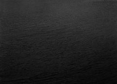 "Water, 45" Minimalist Landscape Black and White Photograph 40"x55"