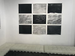 "Acqua, 62" Paesaggio acquatico minimalista, stampa alla gelatina d'argento, edizione limitata