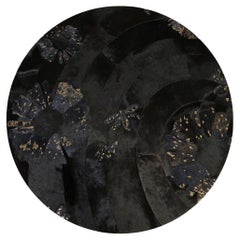 Sasha Bikoff X Art Hide Personalizzabile Nero/Carbone Shibori Rotondo Grande