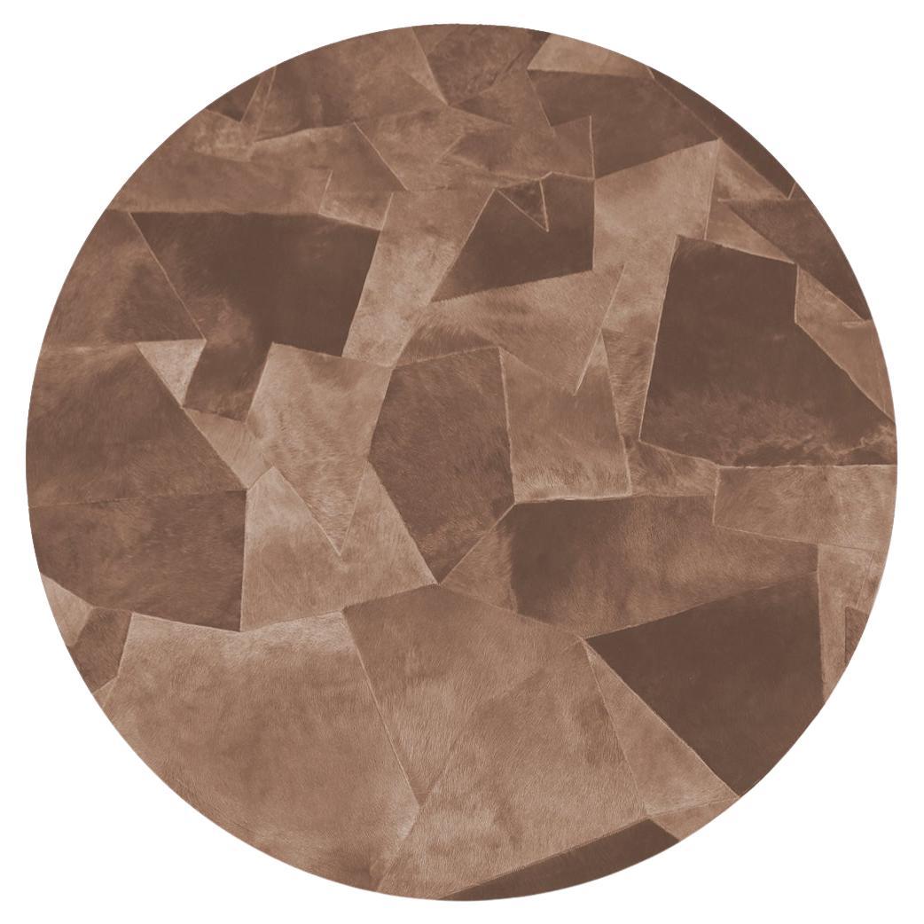 Sasha Bikoff X Art Hide Customizable Pink Clay Fragments Round Rug Large
