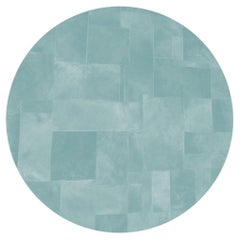 Sasha Bikoff X Art Hide Tappeto rotondo personalizzabile Starlight Blue Pastiche Grande