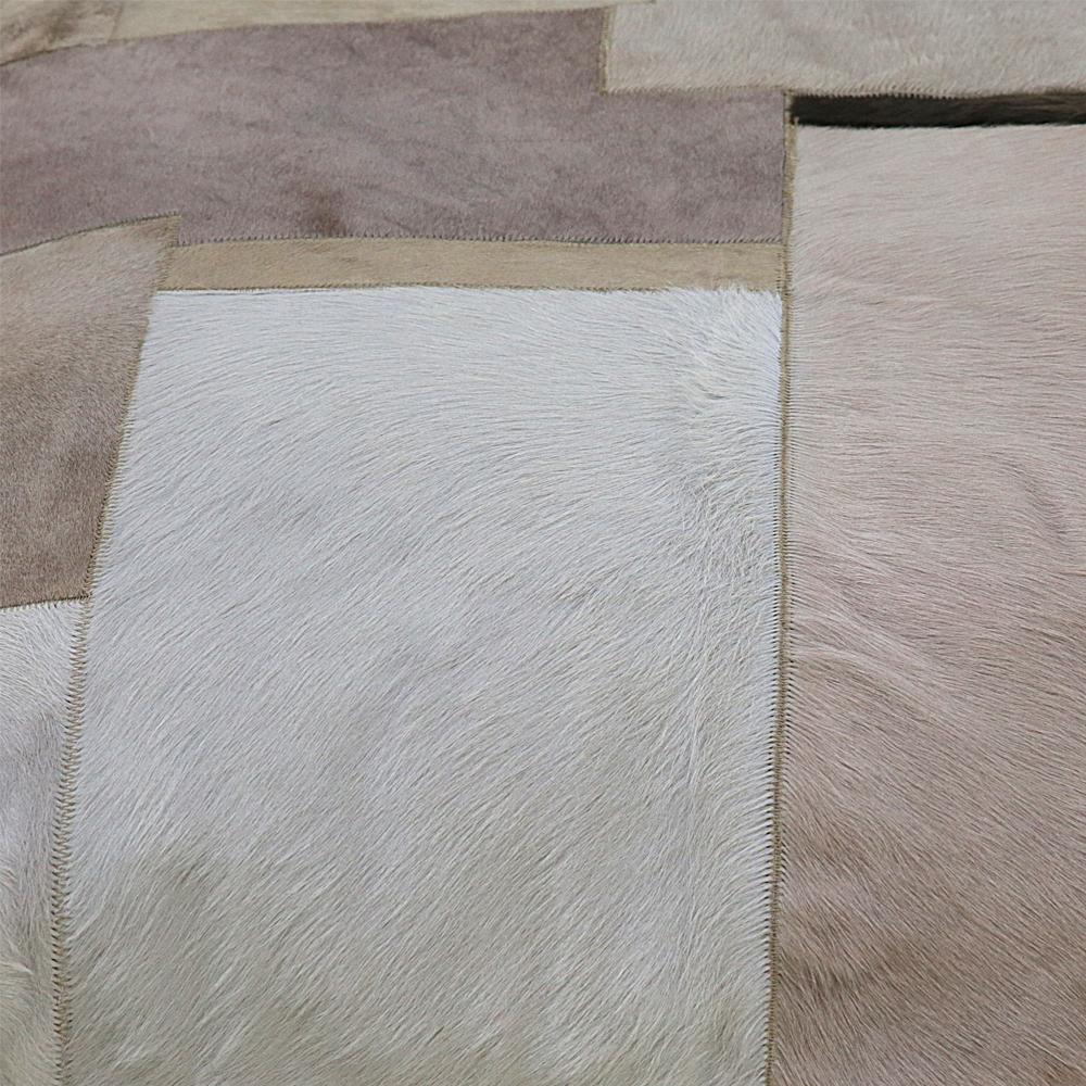 Art Déco Cuscino Sasha Bikoff X Art Hide Taupe Pastiche in vendita