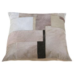 Sasha Bikoff X Art Hide Taupe Pastiche-Kissen