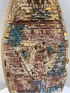 Sasha Brastoff Mosaic Ceramic Table Lamp