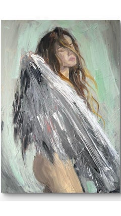 Through Dark to Light, original painting, contemporary, abstract