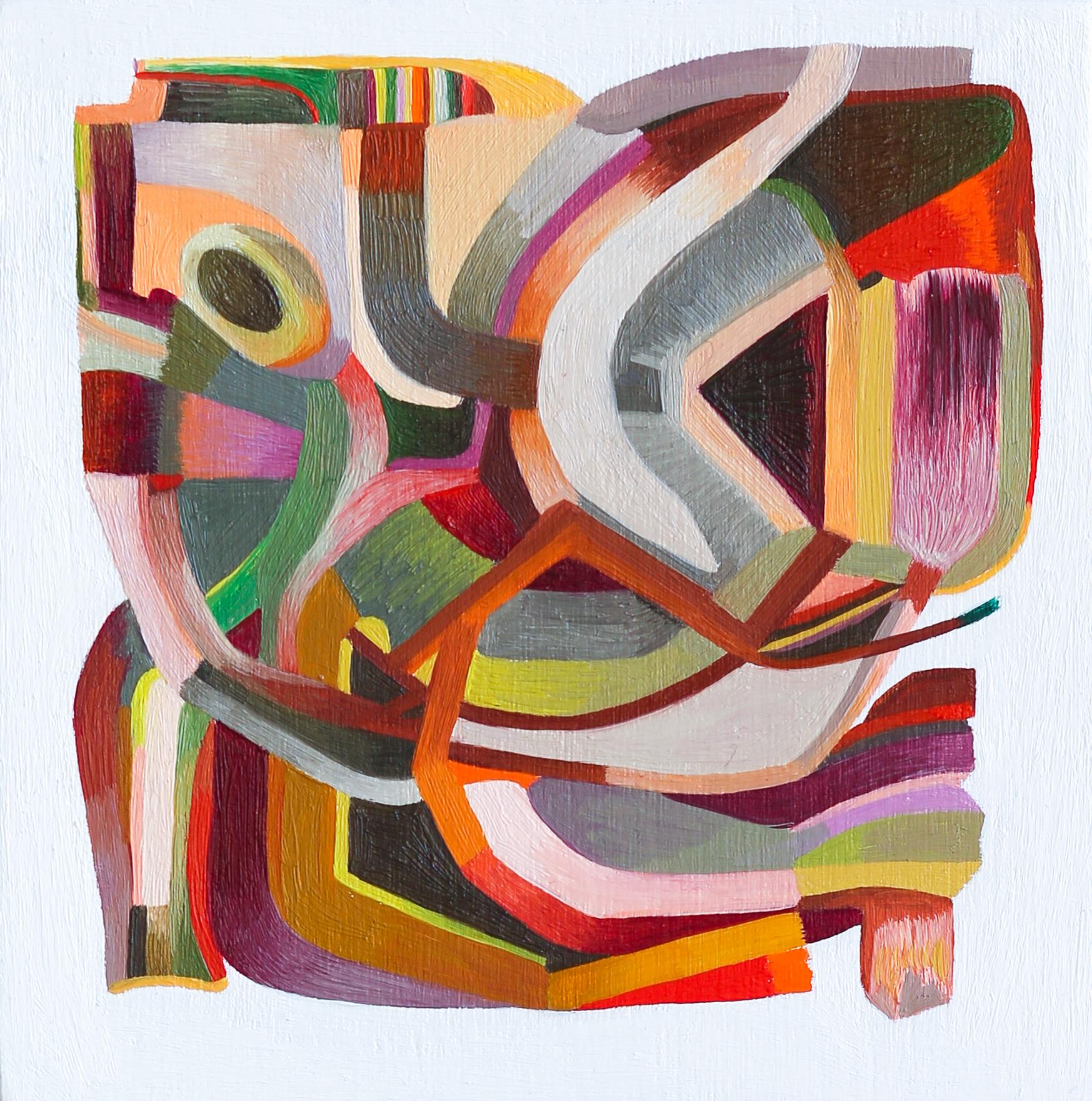 Sasha Hallock Abstract Painting - Bring Us Back Together: XS Works No. 9
