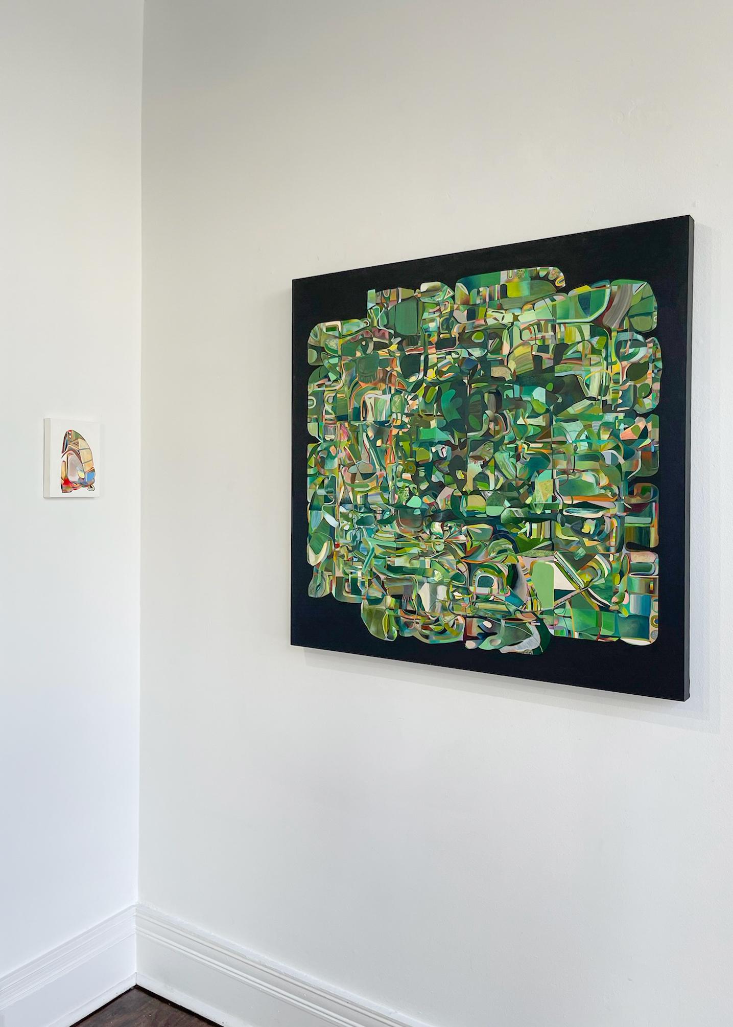 Heldly Tight, Kleine Werke Nr. 138 (Abstrakt), Painting, von Sasha Hallock