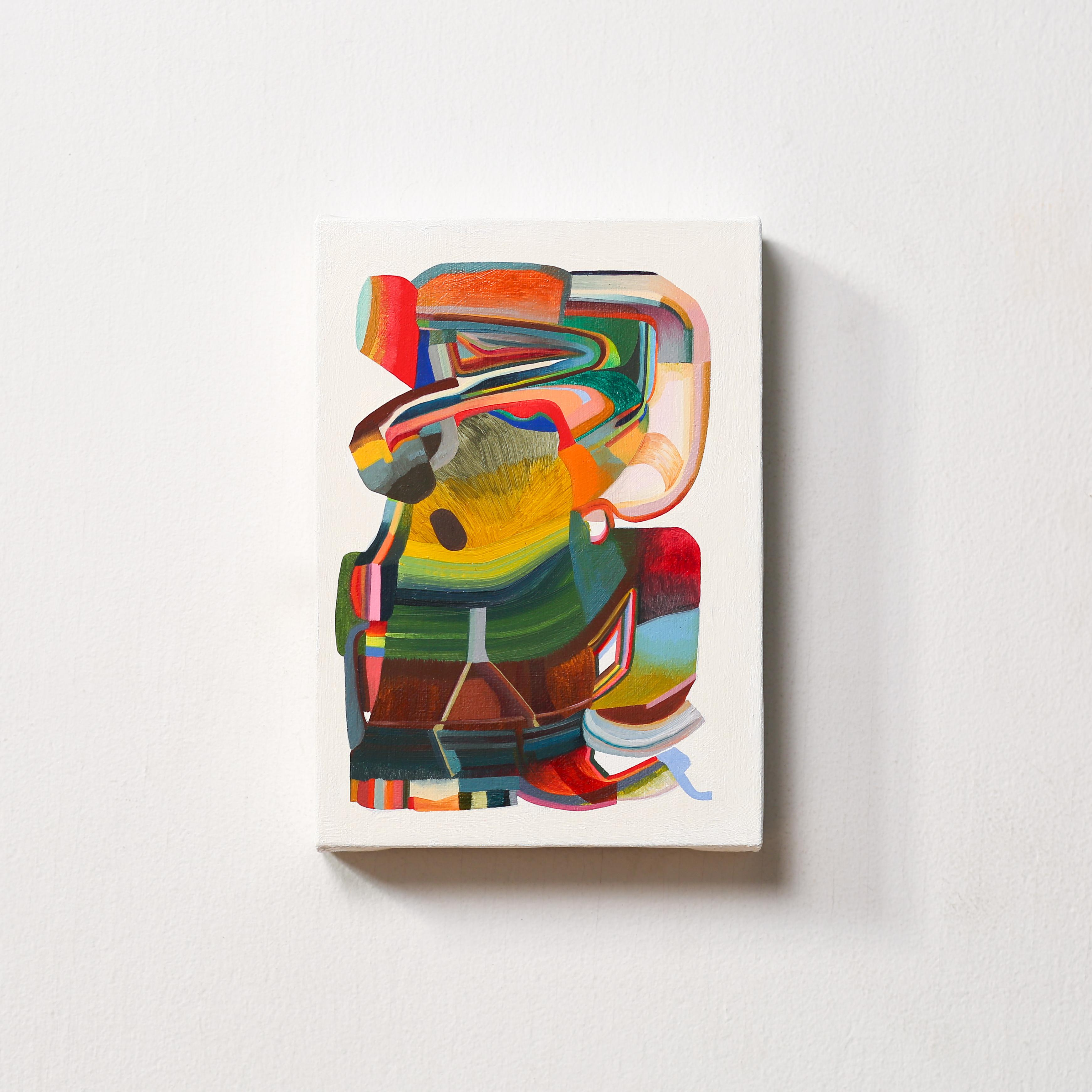 Lookout, Small Works No. 140 - Painting by Sasha Hallock