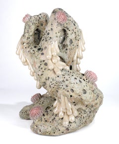 A Few Noiseless Snowflakes by Sasha Koozel Reibstein, Glazed Ceramic Sculpture