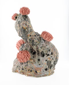 "Burst and Bloom", Contemporary, Abstract, Ceramic, Sculpture, Biomorphic, Glaze