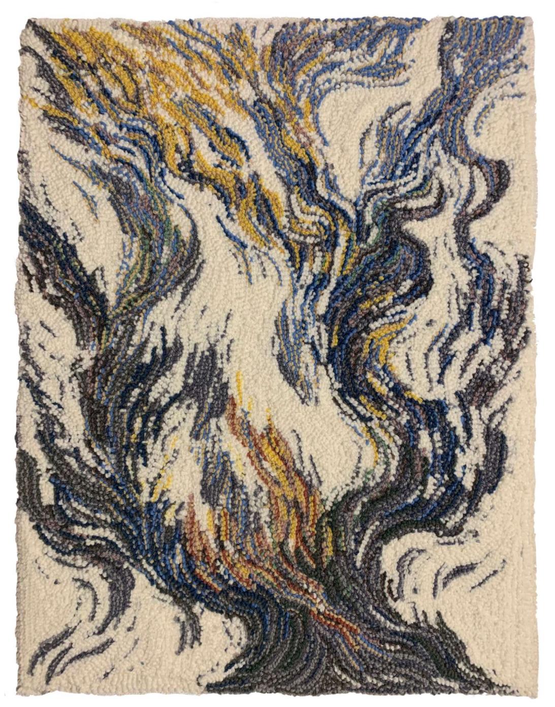 Untitled, handmade carpet, 80/60 cm