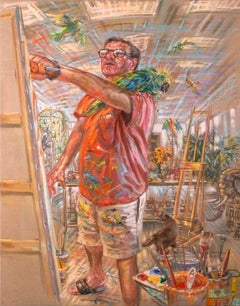 "The Artist, Hunt Slonem"