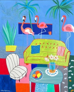 Tropical Flamingo Interior