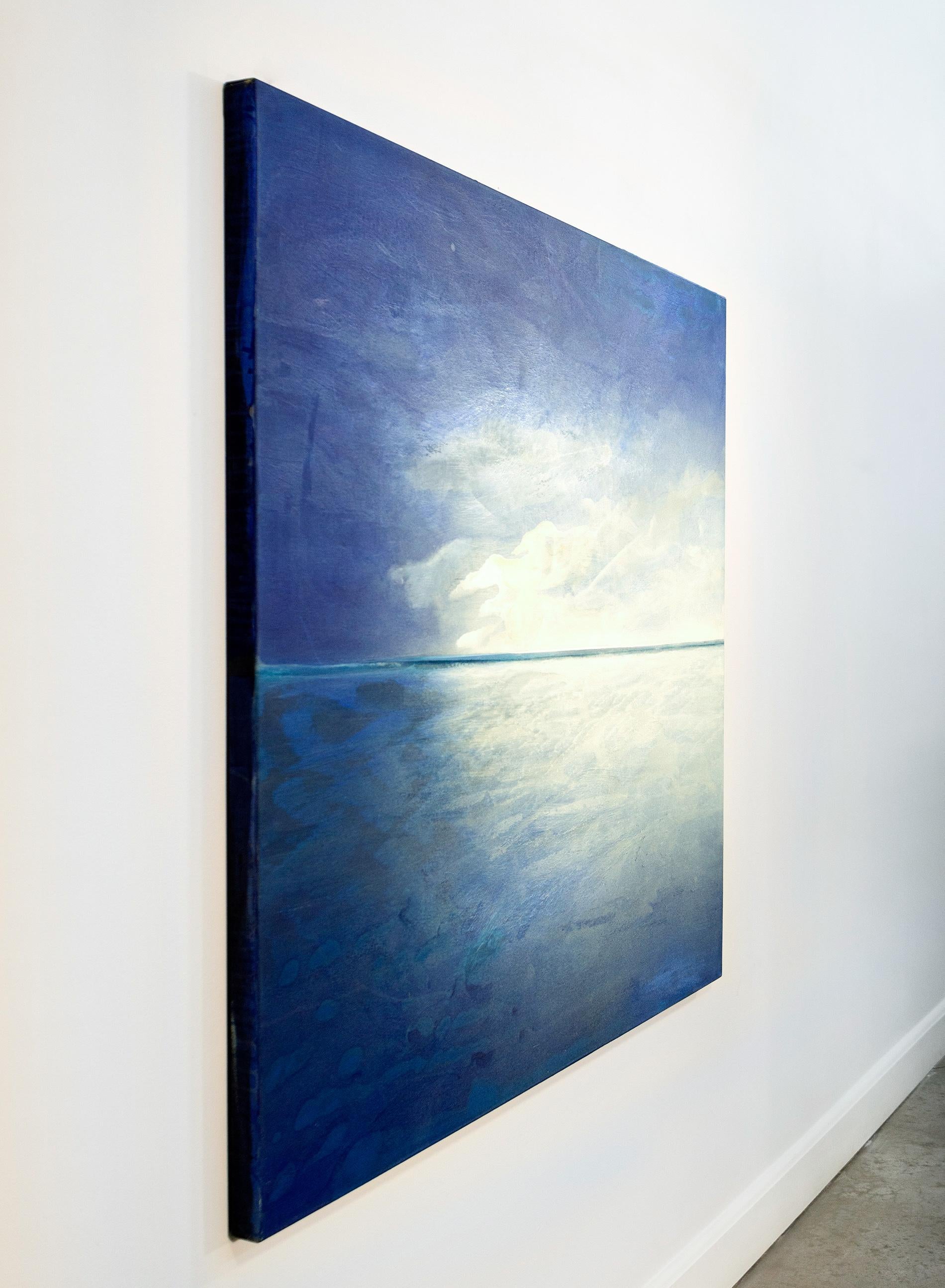 Awaken - fresco, gestuale, paesaggio marino - Painting di Sasha Rogers