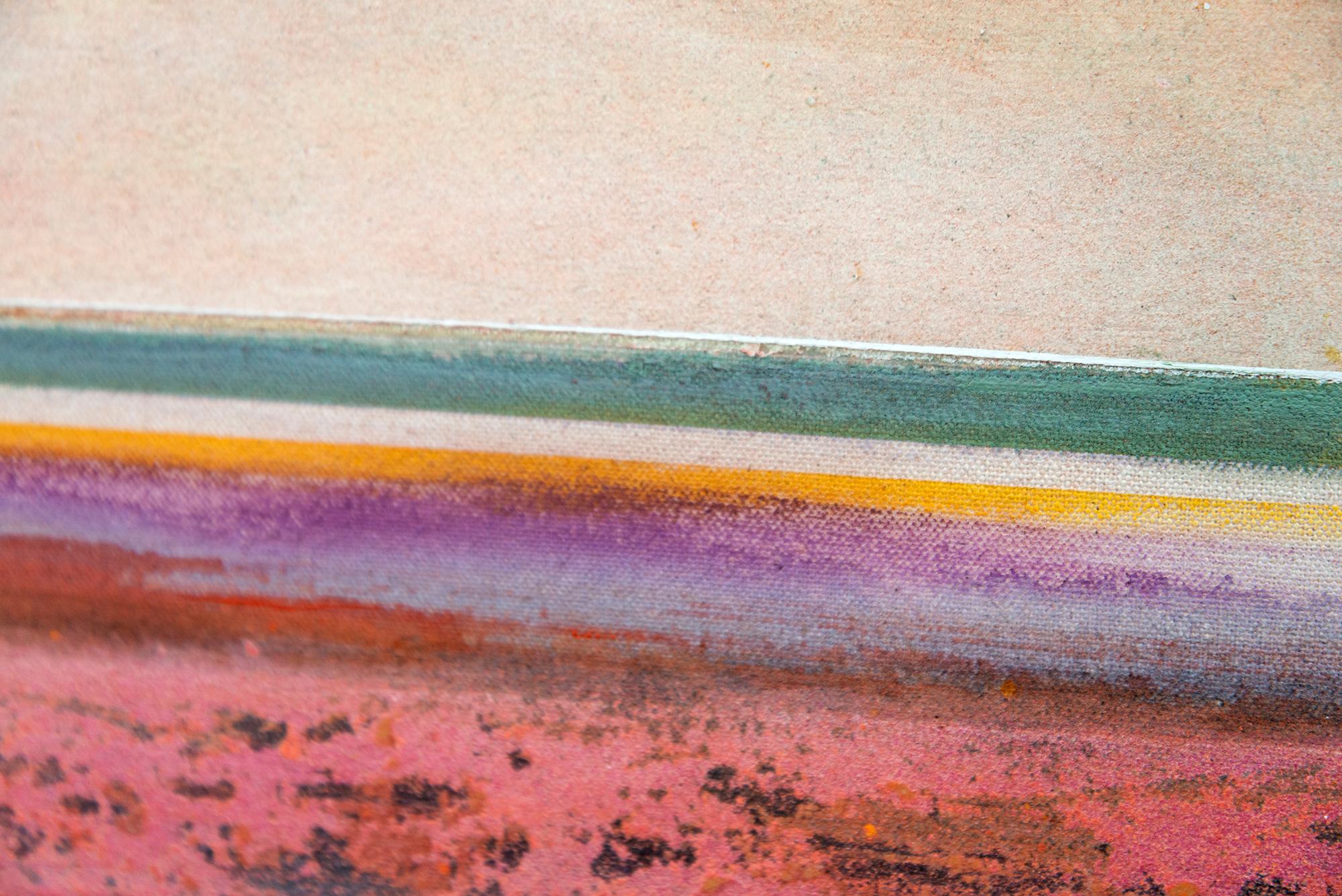 Fragrance - contemporain, abstrait, paysage, acrylique sur toile en vente 2