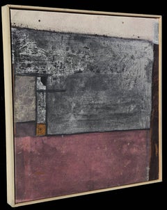 "Minoan" Abstract Painting, Original Textural Oil on Canvas by Sasha Rogers