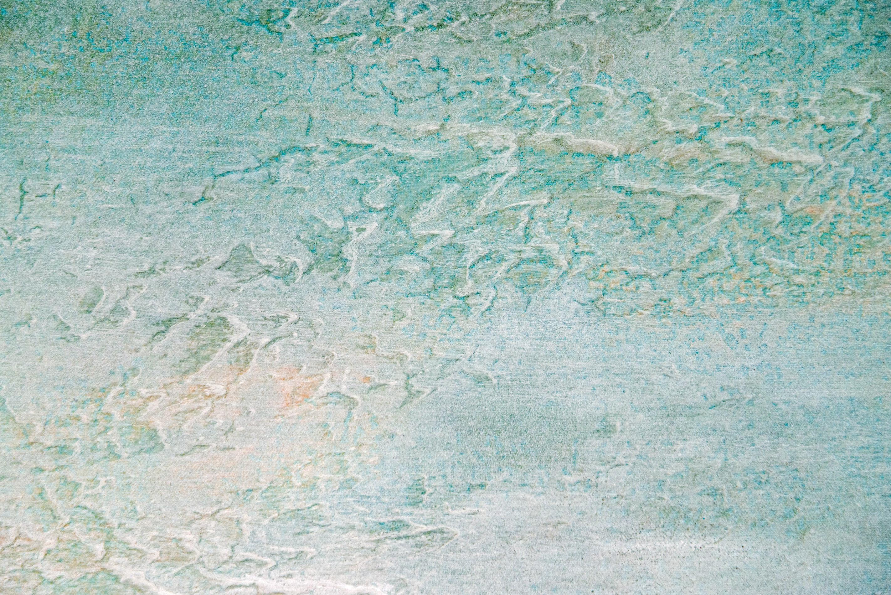Shifted Planes - paesaggio fresco, gestuale, contemporaneo, acrilico su tela 3
