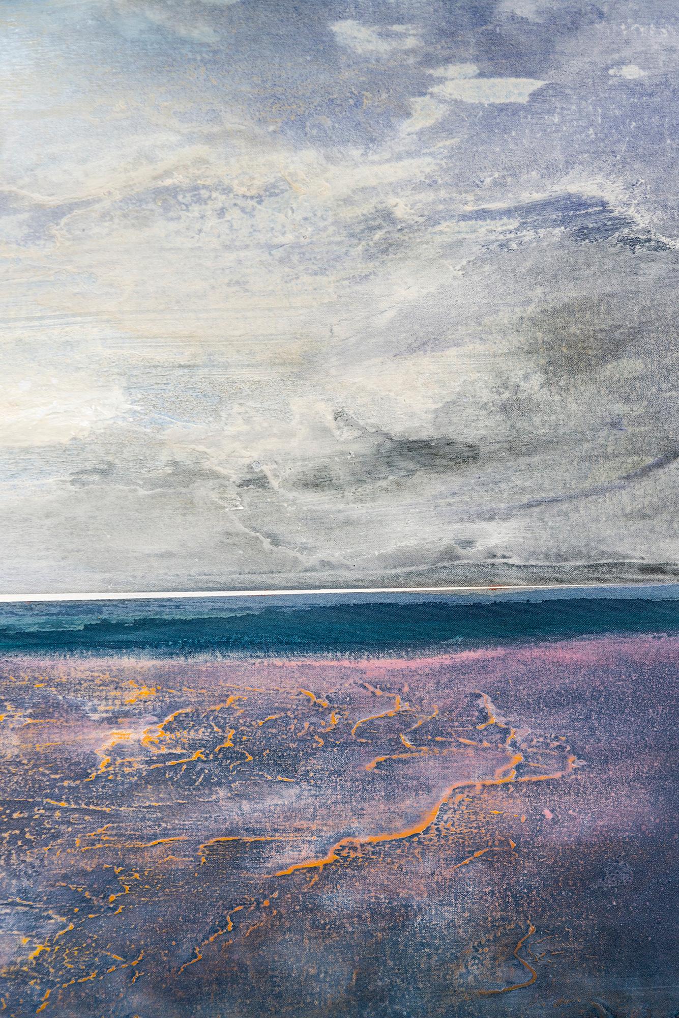 Esta pintura acrílica contemporánea es obra de la artista canadiense Sasha Rogers.

Las impresionantes pinturas abstractas de Sasha Rogers se han expuesto y se coleccionan tanto nacional como internacionalmente. Su característico uso de una 