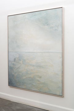 White Light - Acrylic Painting on Canvas, Contemporary, 2010s, Signed