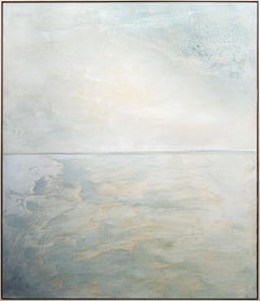 White Light - Acrylic Painting on Canvas, Contemporary, 2010s, Signed