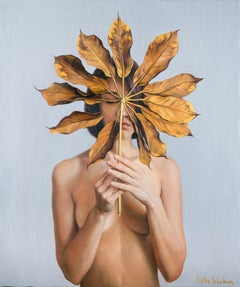 „Herbst“ Ölgemälde 38" x 31,5" Zoll von Sasha Sokolova