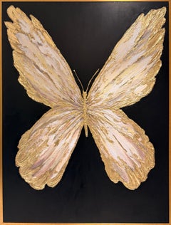 SASHIRY - Golden Whisper - Gold Leaf Butterfly